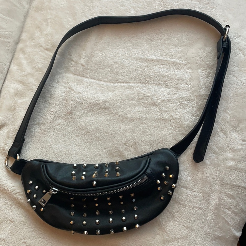 Studded fanny pack/waist bag